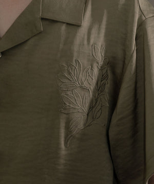 サテン刺繍シャツ（SS）