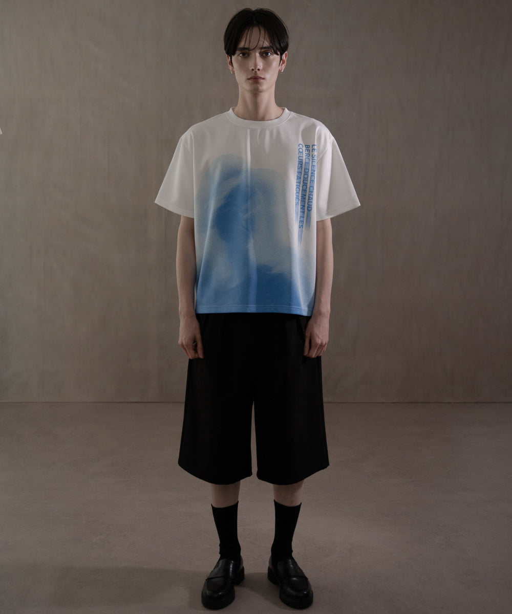 ホワイト　モデル：180㎝　L着用