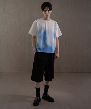 ホワイト　モデル：180㎝　L着用