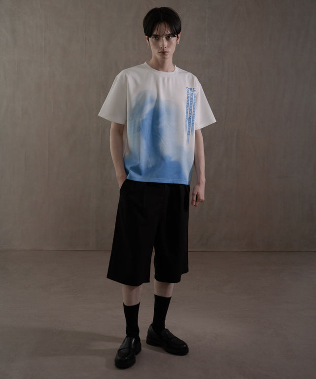 ホワイト　モデル：180㎝　L着用