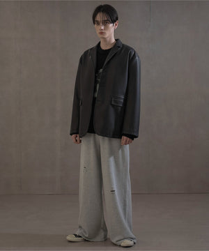 ブラック　モデル：180㎝　L着用