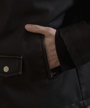 合皮ダブルライダースジャケット