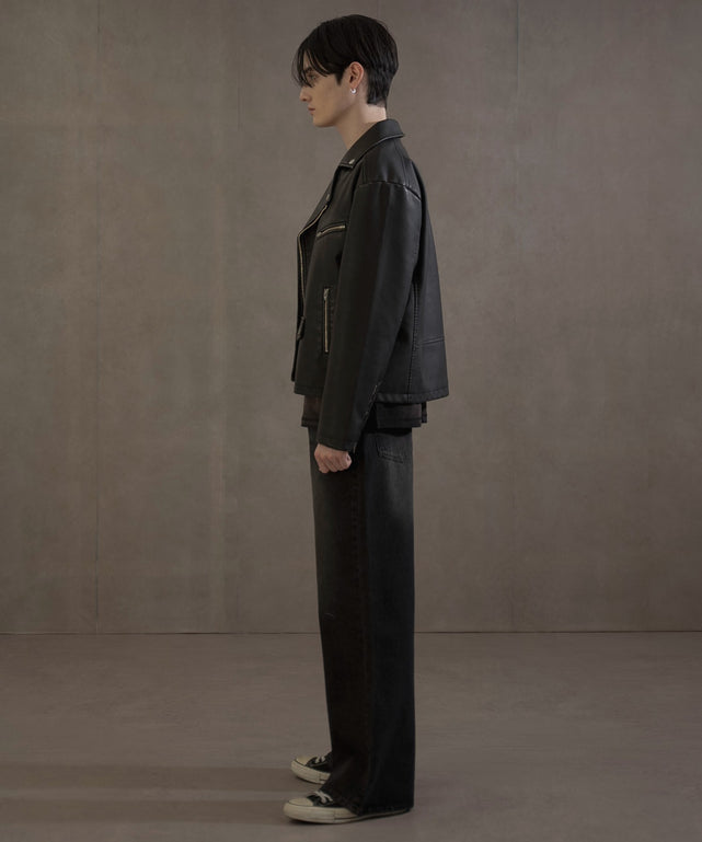 ブラック　モデル：180㎝　L着用