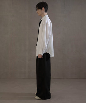 ホワイト　モデル：180㎝　L着用