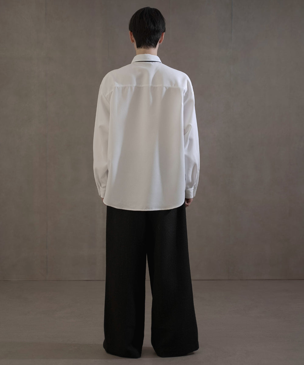 ホワイト　モデル：180㎝　L着用