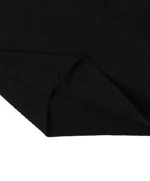 ダメージニットプルオーバー