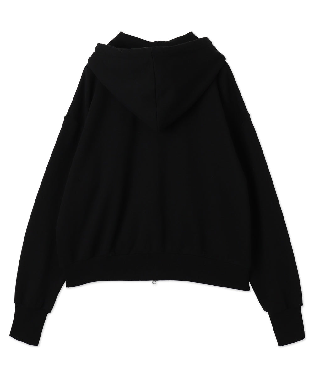 ショートダブルZIPパーカー