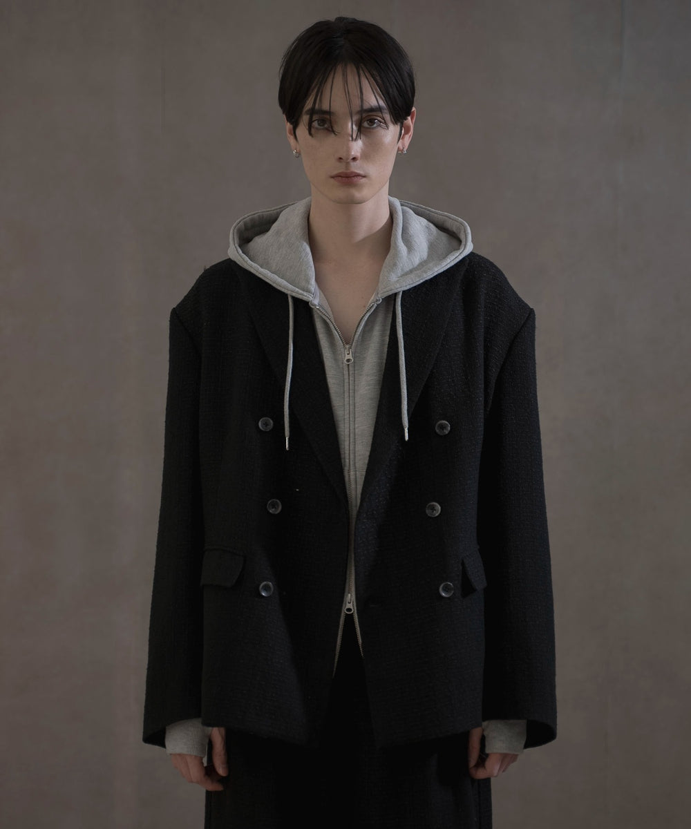 ブラック　モデル：180㎝　L着用