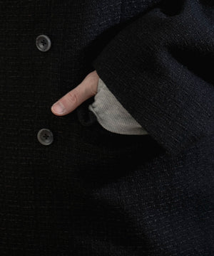 ツイードダブルテーラードジャケット