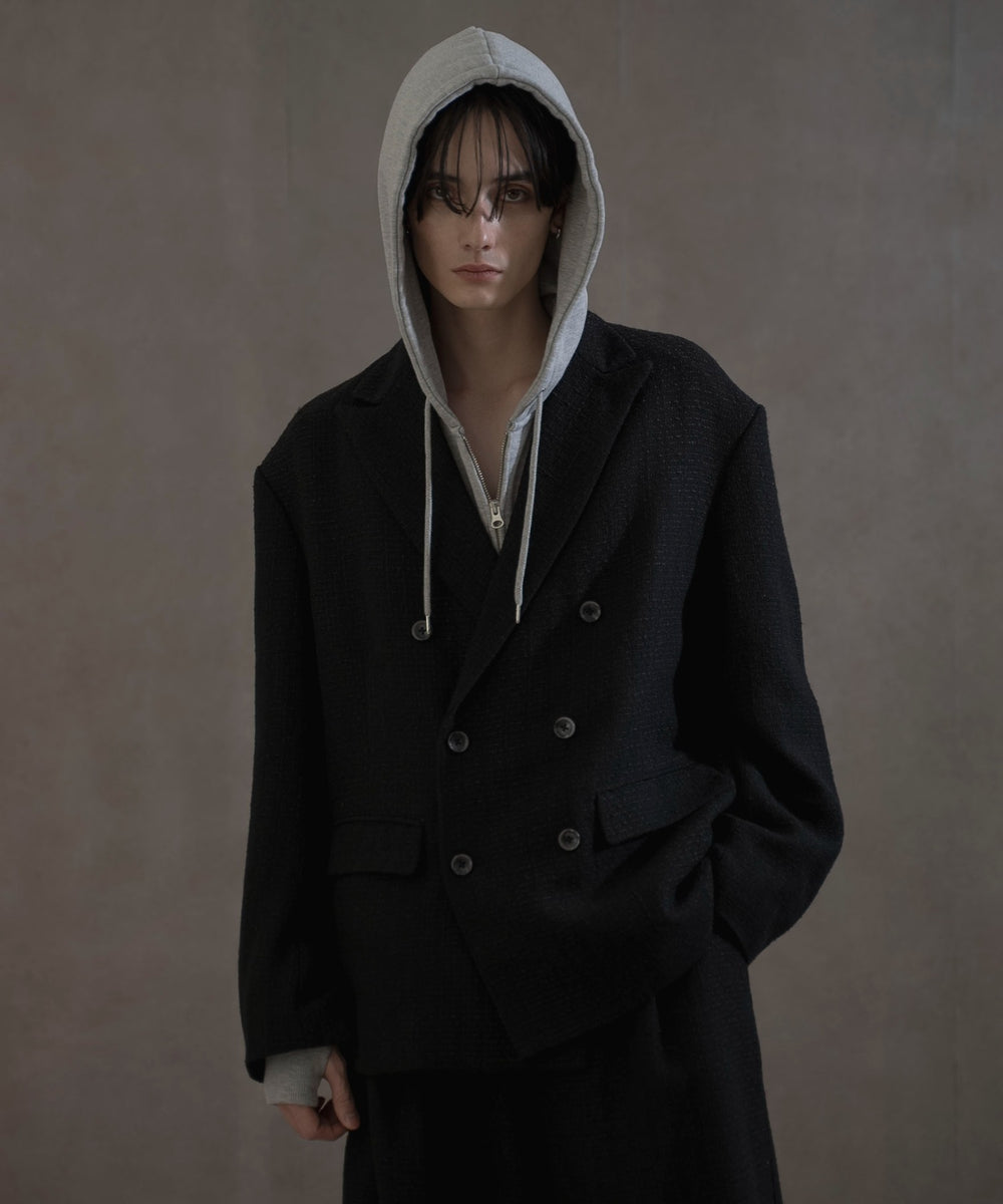 ブラック　モデル：180㎝　L着用