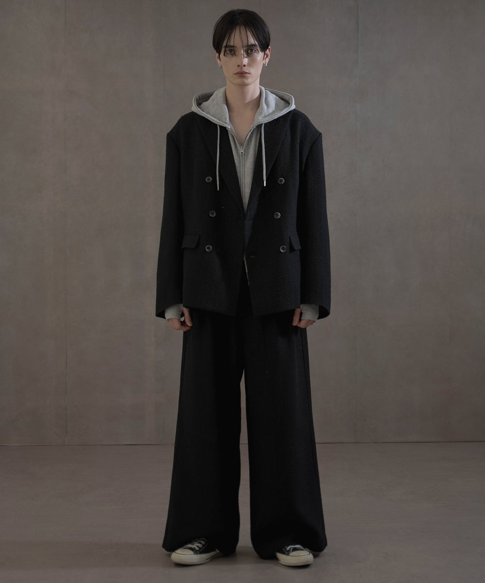 ブラック　モデル：180㎝　L着用