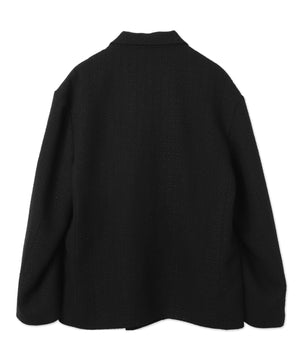 ツイードダブルテーラードジャケット