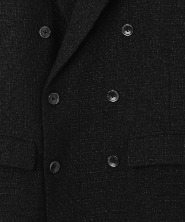 ツイードダブルテーラードジャケット