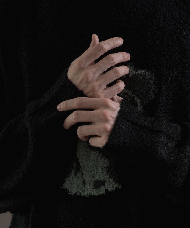 ブークレジャガードニットプルオーバー