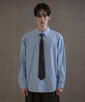 ブルーストライプ　モデル：180㎝　L着用