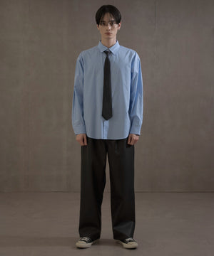 ブルーストライプ　モデル：180㎝　L着用