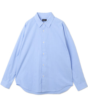 ネクタイ付きストライプシャツ（LS）