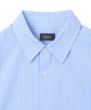 ネクタイ付きストライプシャツ（LS）