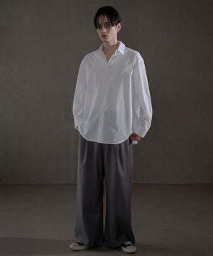 ホワイト　モデル：180㎝　L着用