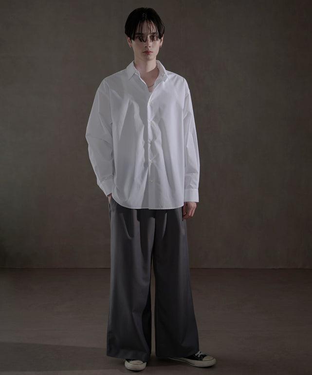 ホワイト　モデル：180㎝　L着用