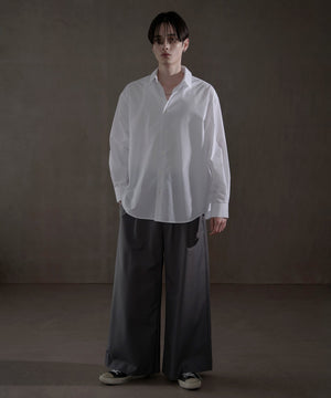 ホワイト　モデル：180㎝　L着用