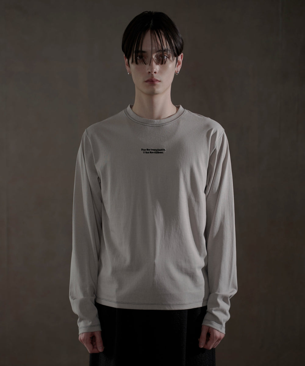 グレーソノタ　モデル：180㎝　L着用