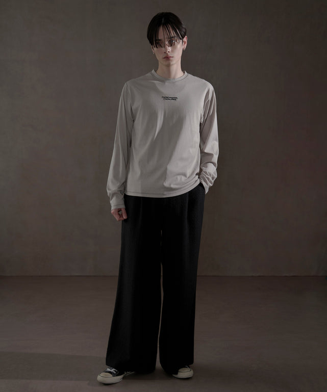 グレーソノタ　モデル：180㎝　L着用