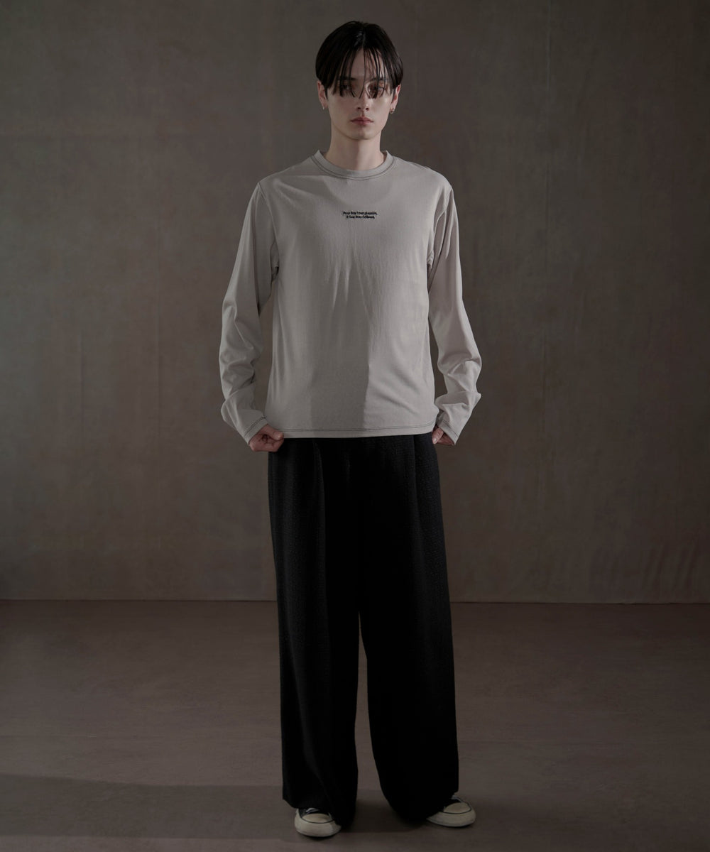 グレーソノタ　モデル：180㎝　L着用