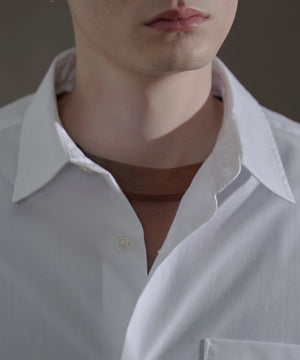 ブロードクロップドシャツ