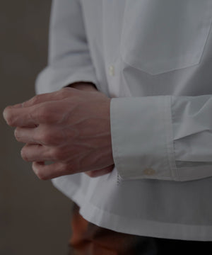 ブロードクロップドシャツ