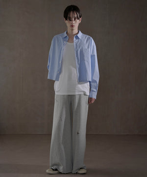 ブルーストライプ　モデル：180㎝　F着用