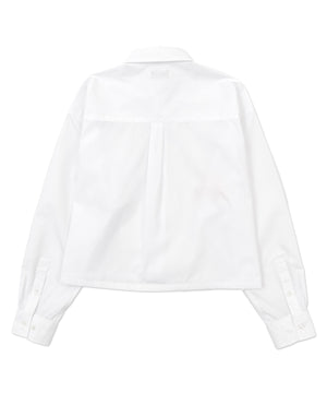 ブロードクロップドシャツ