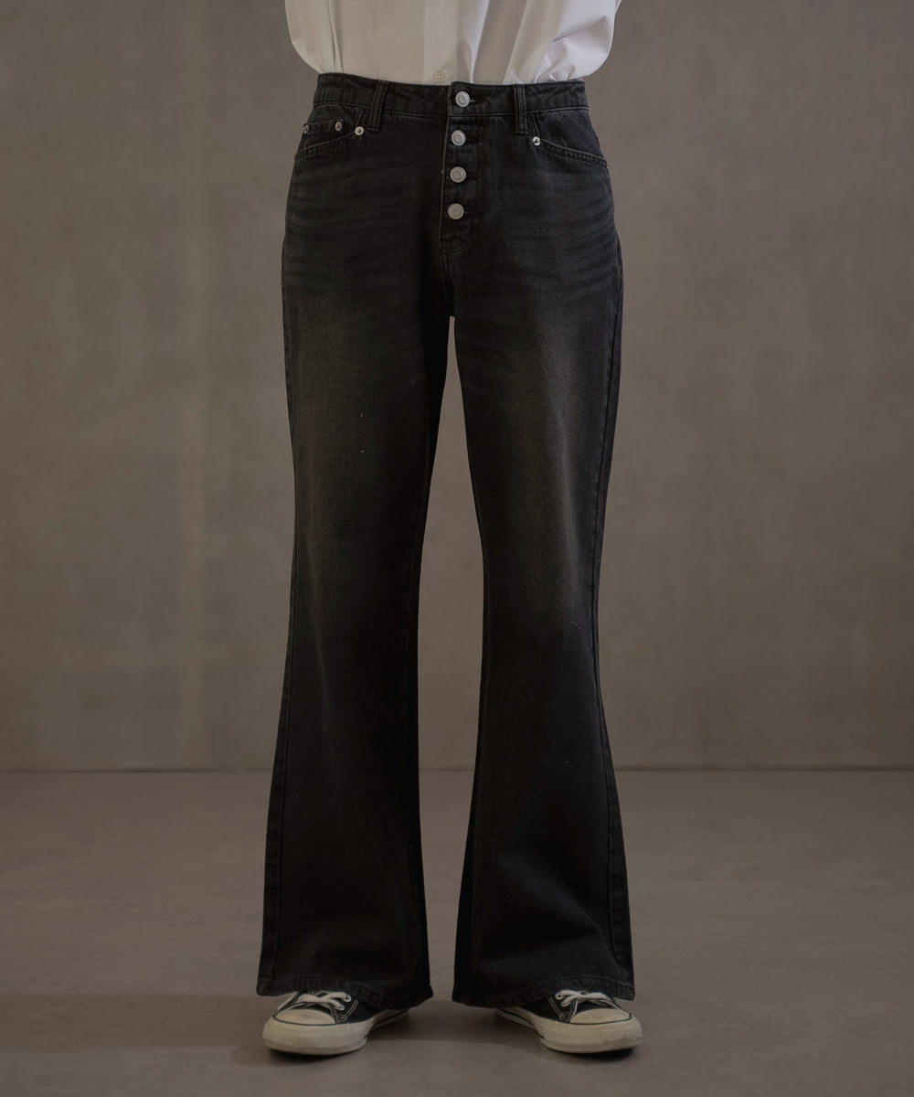 デニムブラックソノタ　モデル：180㎝　L着用