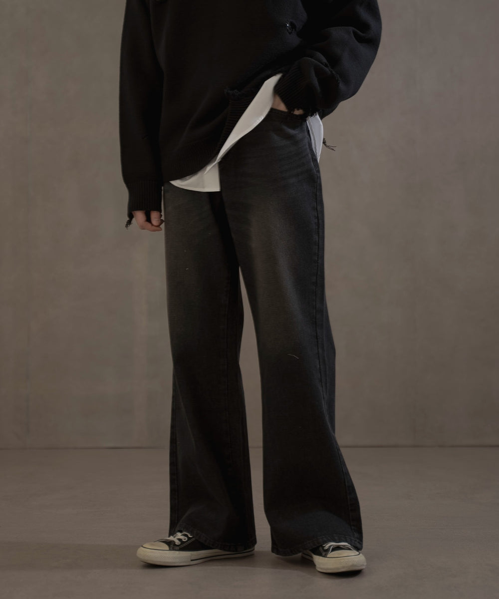 デニムブラックソノタ　モデル：180㎝　L着用