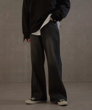 デニムブラックソノタ　モデル：180㎝　L着用