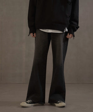 デニムブラックソノタ　モデル：180㎝　L着用