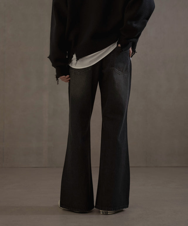 デニムブラックソノタ　モデル：180㎝　L着用