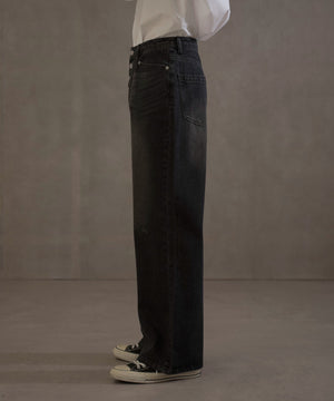 デニムブラックソノタ　モデル：180㎝　L着用