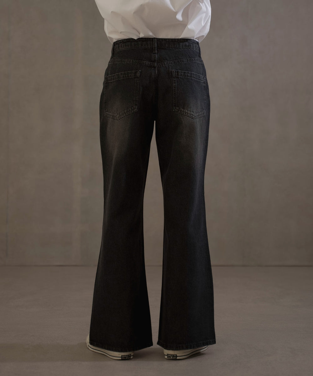 デニムブラックソノタ　モデル：180㎝　L着用