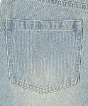 ボタンフライローライズフレアデニム