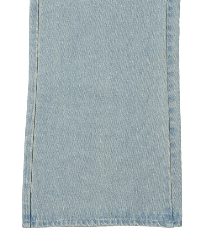 ボタンフライローライズフレアデニム