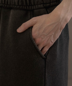 ダメージスウェットバギーパンツ