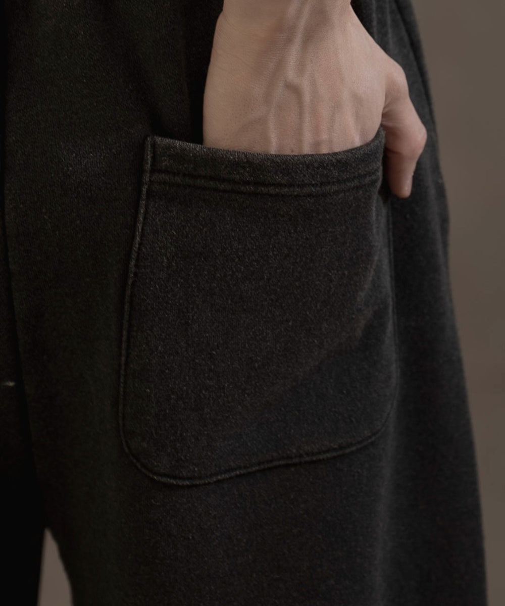 ダメージスウェットバギーパンツ