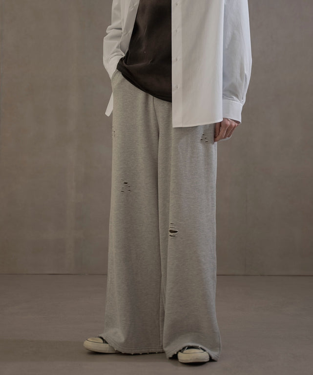 杢グレー　モデル：180㎝　L着用