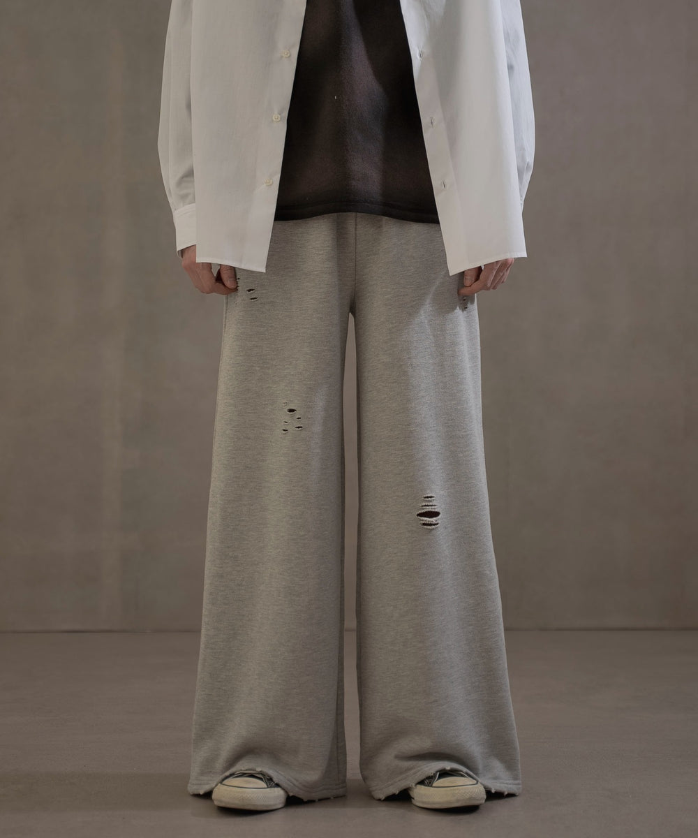 杢グレー　モデル：180㎝　L着用