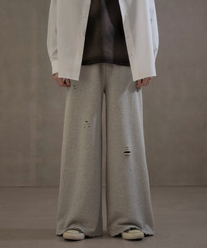 杢グレー　モデル：180㎝　L着用