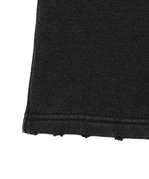 ダメージスウェットバギーパンツ