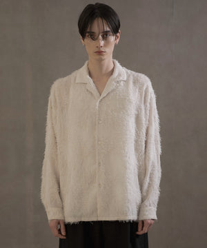 ホワイトアイボリー　モデル：180㎝　L着用