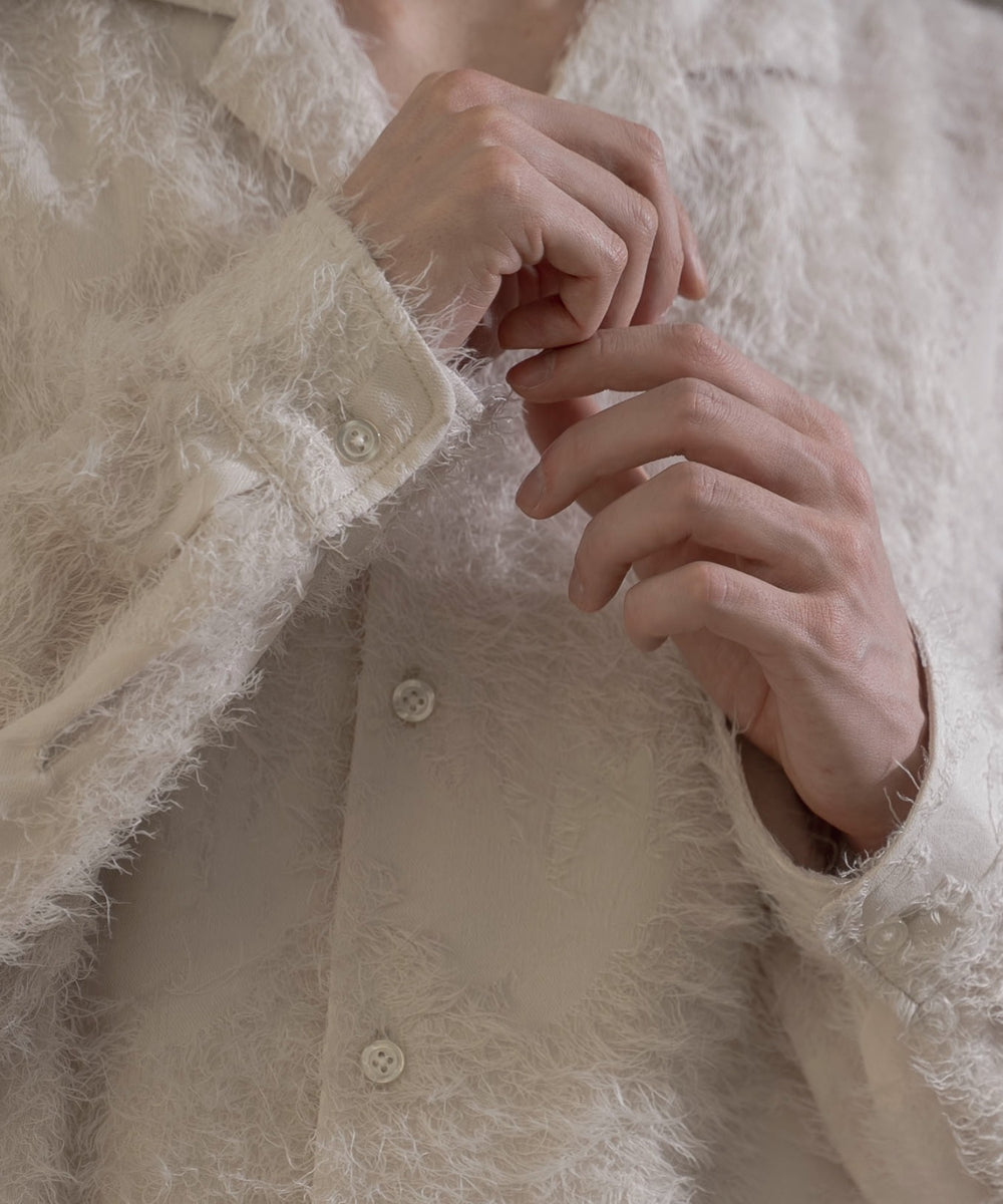 ジャガードフリンジシャツ（LS）