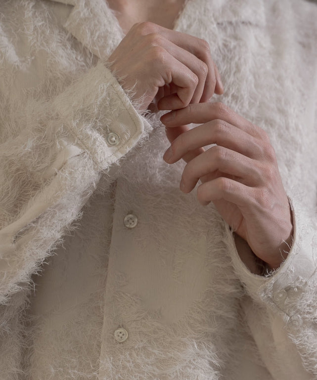 ジャガードフリンジシャツ（LS）